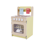 Плита с духовым шкафом из коллекции «НЕГА» (желтый) - «globural.ru» - Псков