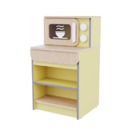 Модуль с микроволновкой из коллекции «НЕГА» (желтый) - «globural.ru» - Псков