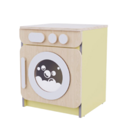 Стиральная машина из коллекции «НЕГА» (желтый) - «globural.ru» - Псков