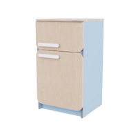 Холодильник из коллекции «НЕГА» (голубой) - «globural.ru» - Псков