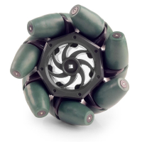 Технологичное колесо Mecanum 4" Mecanum Wheel 4" для конструктора VEX (4 штуки в упаковке) - «globural.ru» - Псков