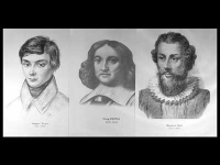 Портреты математиков ( 18 штук, А3 ) - «globural.ru» - Псков