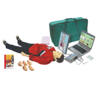 "Максим В/Р" Тренажёр сердечно-лёгочной и мозговой реанимации взрослого и ребёнка с обучающей компьютерной анимационной программой - «globural.ru» - Псков