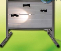 Панель с держателями и подсветкой для монтажа оборудования для проведения демонстрационных опытов по химии - «globural.ru» - Псков