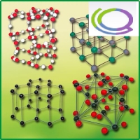 Комплект моделей кристаллических решеток (9 штук) - «globural.ru» - Псков