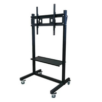 Мобильная напольная стойка для панелей 65-86 дюймов - «globural.ru» - Псков