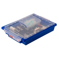 Программируемый контроллер для изучения встраиваемых кибернетических систем к базовому робототехническому набору для конструирования, изучения электроники и микропроцессоров и информационных систем и устройств - «globural.ru» - Псков