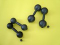 Гантели пластмассовые 0.8 кг с наполнителем - «globural.ru» - Псков