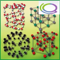 Комплект моделей кристаллических решеток (10 штук) - «globural.ru» - Псков