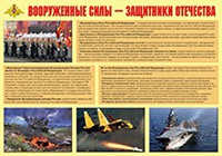 Плакат "Вооруженные Силы – защитники Отечества" - «globural.ru» - Псков