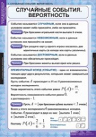 Математика. Теория вероятностей и математическая статистика (комплект таблиц) - «globural.ru» - Псков