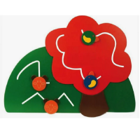 Настенный развивающий модуль "Яблонька" - «globural.ru» - Псков