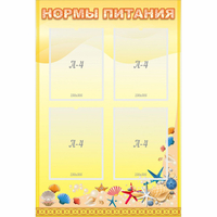 Стенд "Нормы питания" - «globural.ru» - Псков