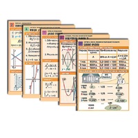 Комплект таблиц по всему курсу алгебры (50 шт., А1, полноцв, лам.) - «globural.ru» - Псков
