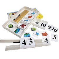 Счетная лесенка (ламинированная, с магнит. креплением) - «globural.ru» - Псков