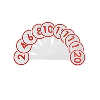 Касса-веер цифр от 0 до 20 - «globural.ru» - Псков