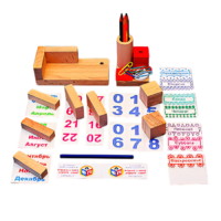 Игровой набор Фребеля "Календарь настольный" - «globural.ru» - Псков