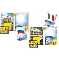 Настольно-печатная игра "Флаги стран мира 1. Европа" - «globural.ru» - Псков