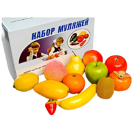 Набор муляжей фруктов 12 штук - «globural.ru» - Псков