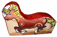 Напольная игрушка "Лошадка" с шелкографией (ВИК) - «globural.ru» - Псков