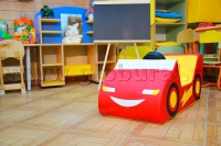 Напольная игрушка "Машинка - гонка" с аппликацией (ВИК) - «globural.ru» - Псков