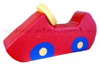 Напольная игрушка "Машинка" с аппликацией (ВИК) - «globural.ru» - Псков
