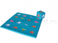 Игровой детский мат «Море» с кубиком (ВИК) - «globural.ru» - Псков