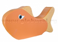 Напольная игрушка "Рыбка" с аппликацией (ВИК) - «globural.ru» - Псков