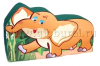 Напольная игрушка "Слоник" с шелкографией (ВИК) - «globural.ru» - Псков