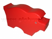 Напольная игрушка "Свинья" с аппликацией (ВИК) - «globural.ru» - Псков