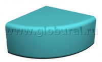 Угловой пуфик 48*48*25см (ВИК) - «globural.ru» - Псков