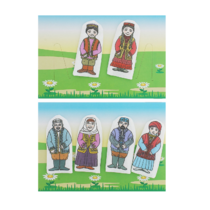 Набор пальчиковых кукол "Семья татарская" - «globural.ru» - Псков