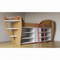 Детская кровать-чердак «Корабль» - «globural.ru» - Псков