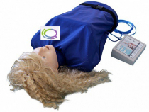 Тренажер-манекен "Ирина" (голова, торс) для отработки приемов сердечно-легочной реанимации (контроллер + тестовые режимы + светозвуковой индикатор) - «globural.ru» - Псков