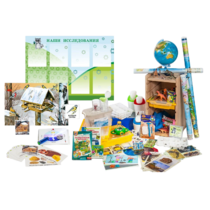 Учебно-методический набор для проектной деятельности в ДОО №3–ЕН (география, экология, геология, палеонтология) - «globural.ru» - Псков