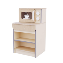 Модуль с микроволновкой из коллекции «НЕГА» (бежевый) - «globural.ru» - Псков