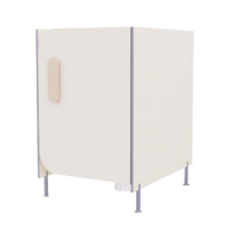 Гигиеническая кабинка из коллекции «НЕГА» (цвет бежевый) - «globural.ru» - Псков