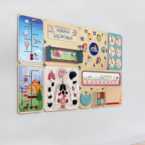 Дидактическая настенная панель «Азбука здоровья» - «globural.ru» - Псков