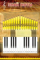 Стенд "Знай ноты" - «globural.ru» - Псков