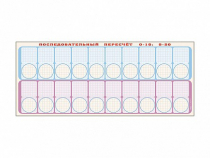 Панно демонстрационное магнитно-маркерное для изучения состава числа "Объекты, предназначенные для демонстрации последовательного пересчета от 0 до 10; от 0 до 20" + комплект тематических магнитов КМ-7 - «globural.ru» - Псков