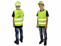 Световозвращающий жилет-накидка для пешеходов - «globural.ru» - Псков