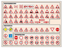 Базовый комплект светового оборудования "Дорожные знаки" с сенсорным беспроводным пультом дистанционного управления - «globural.ru» - Псков