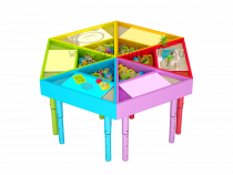 Творческая лаборатория. Стол для детей. Комплектация максимальная. - «globural.ru» - Псков
