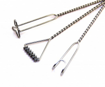 Комплект массажных логопедических зондов "Универсальный" на витых ручках с колечком (3 штуки) - «globural.ru» - Псков