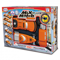 Магнитный конструктор Транспорт "Смешай и собери". Серия Гонка   Стартовый набор - «globural.ru» - Псков