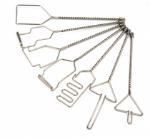 Комплект "Постановочные зонды с витыми ручками с колпачками по Волковой Л.С." (7 штук) - «globural.ru» - Псков