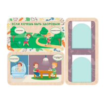 Информационный стенд «Если хочешь быть здоровым» 100.5 х 74 см - «globural.ru» - Псков