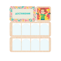 Информационный стенд «Достижения» 100.5 х 111 см - «globural.ru» - Псков