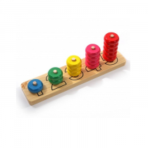 Пирамидки-счет Круги (5 в 1) - «globural.ru» - Псков