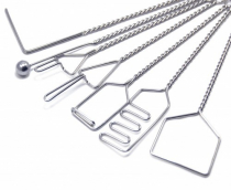 Комплект "Постановочные зонды на витых ручках с колечком и металлическим шариком" (7 штук) - «globural.ru» - Псков